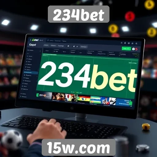 Interface e experiência do usuário no 234bet
